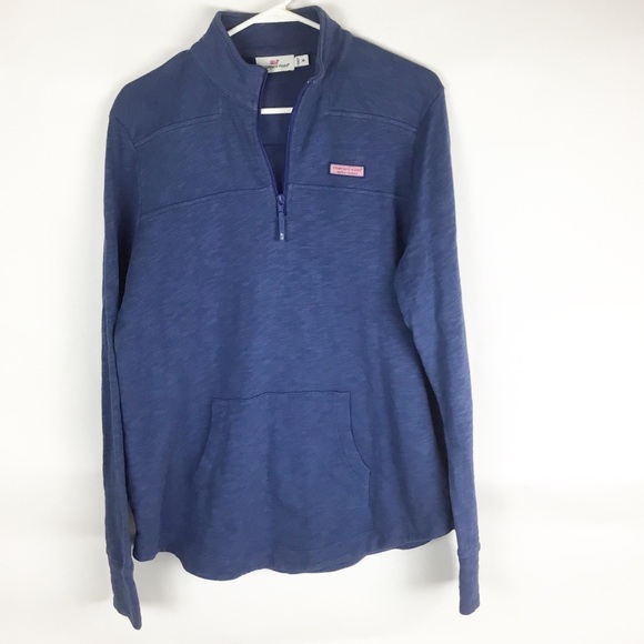 Vineyard Vines Other - Vineyard Vines blue 1/2 zip fleece pullover top